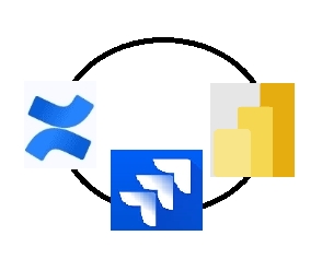 JSM integration with Confluence and Power BI